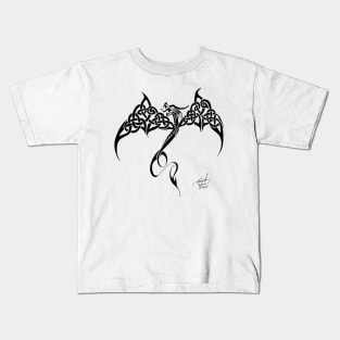 Celtic Tribal Dragon Kids T-Shirt